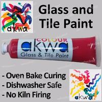 Red Stained Glass Paint, oven cure, dishwasher safe, child friendly, easy use