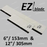 2 x EZIblade Squeegee  12"/305mm + 6"/153mm - Plastic/Rubber with 3 in 1 use