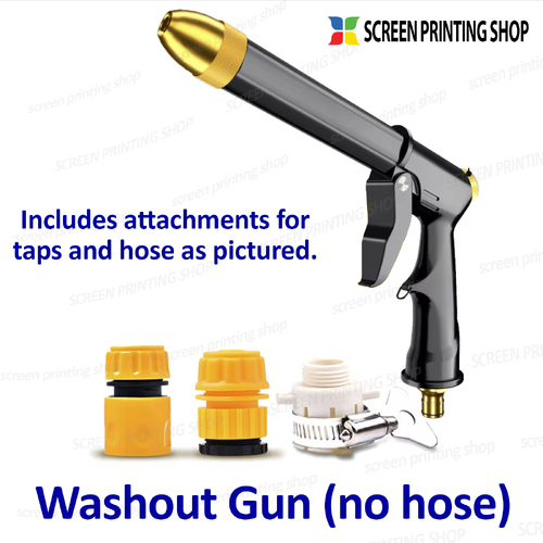 EZIscreen Screen Printing Washout Spray Gun | Non-scratch Tap Fittings | Indoor + Outdoor Use | EZIscreen and Ikonart Films